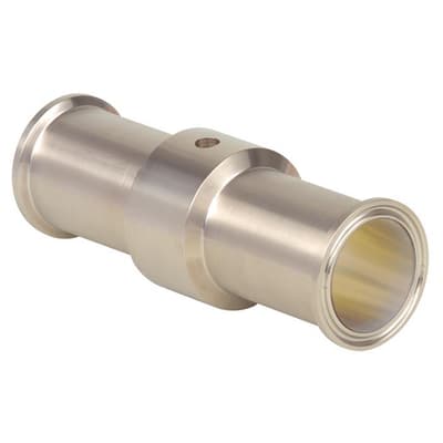 WIKA In Line Diaphragm Seal with Sterile Connection, Model 981.22, 981.52, 981.53